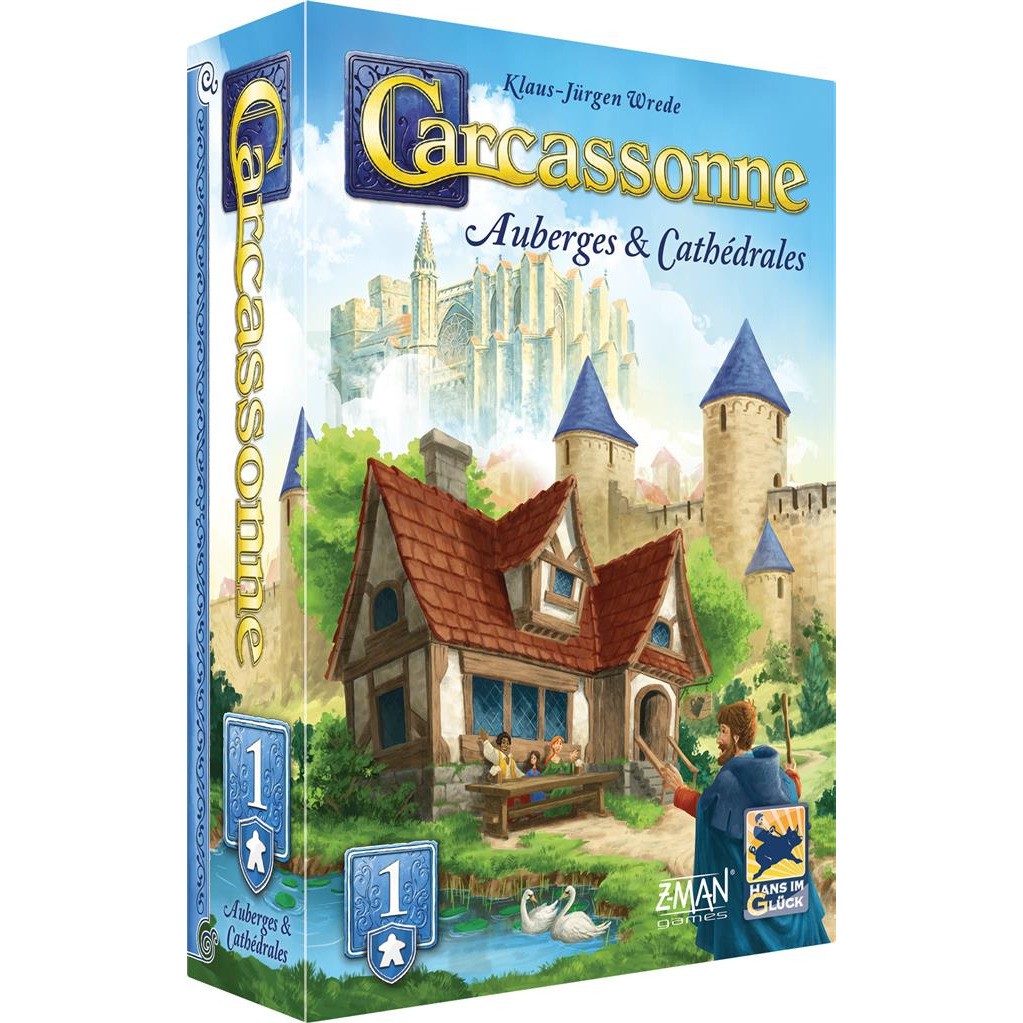Carcassonne : Auberges et Cathédrales Édition 2025 Extension Z