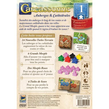 Carcassonne : Auberges et Cathédrales 2025 - Hans im Gluck