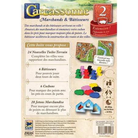 Carcassonne : Marchands et Bâtisseurs 2025 - Hans im Gluck