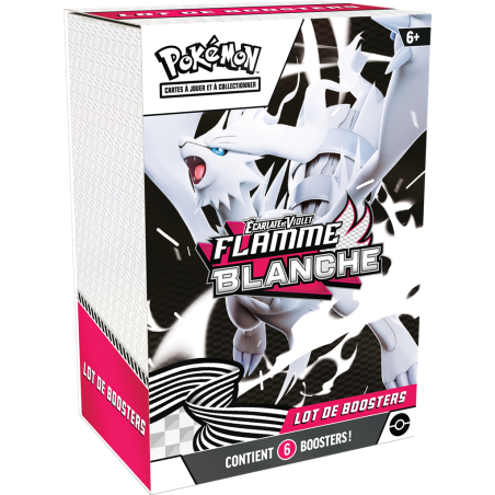 : Bundle - 6 boosters Flamme Blanche - Pokémon