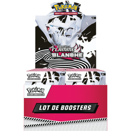 : Bundle - 6 boosters Flamme Blanche - Pokémon