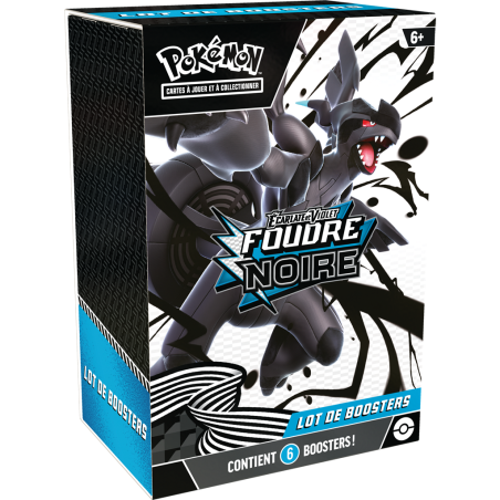 : Bundle - 6 boosters Foudre Noire - Pokémon
