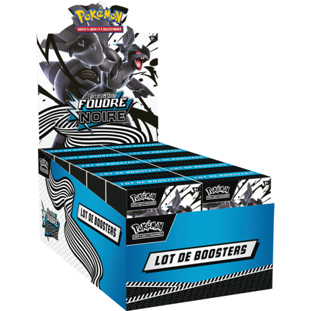 : Bundle - 6 boosters Foudre Noire - Pokémon