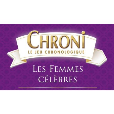 Chroni – Les Femmes Célèbres - Jeu de société - On the Go Edition - On the Go Editions