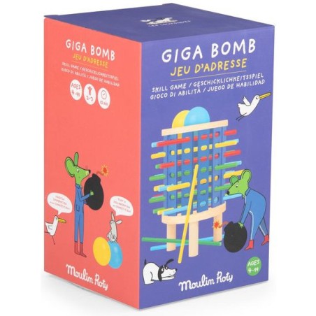 Giga bomb Les Loufoques - Jeu d'adresse - Les Loufoques - Moulin Roty