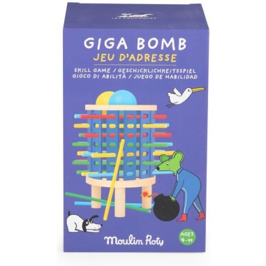Giga bomb Les Loufoques - Jeu d'adresse - Les Loufoques - Moulin Roty