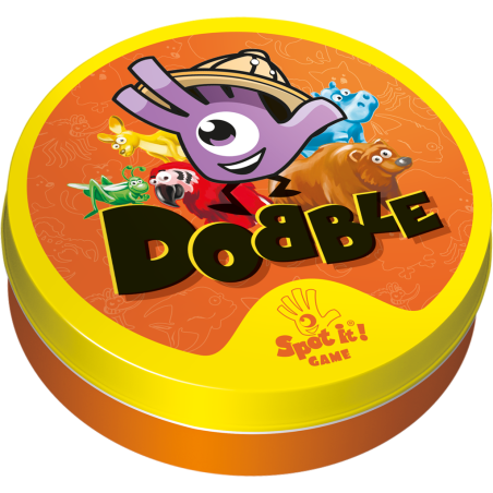 Dobble animaux - jeu de société - asmodée - Zygomatic