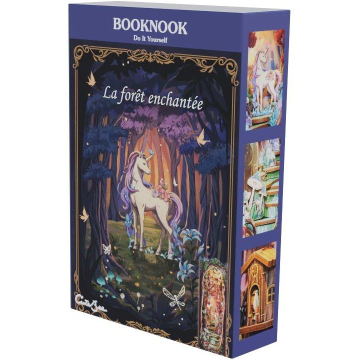 Book Nook La Forêt Enchantée 89 Pièces Cutebee