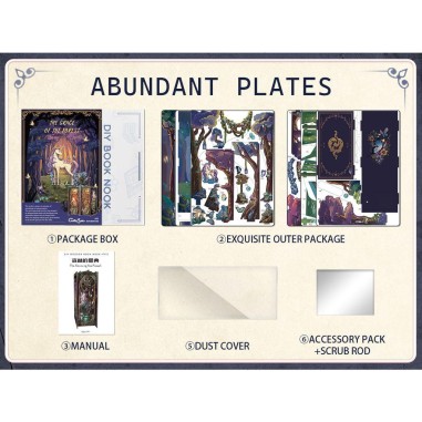 Book Nook - La Forêt Enchantée - 89 Pièces