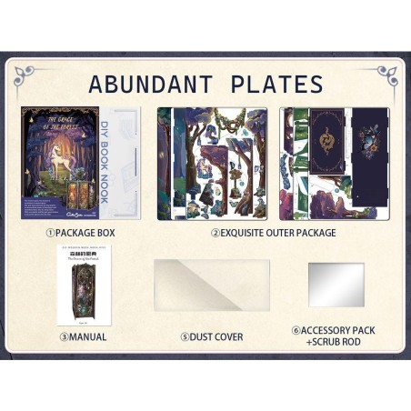 Booknook - La Foret Enchantee - Cutebee