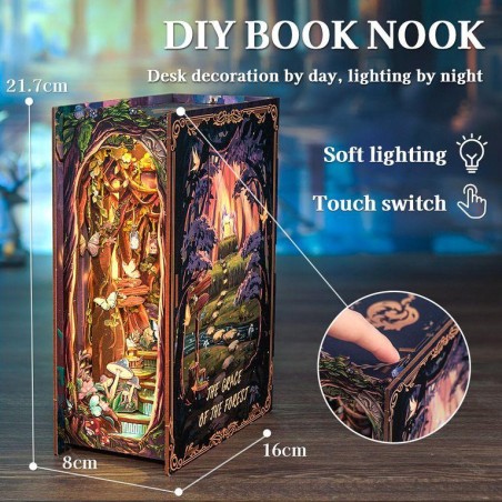 Booknook - La Foret Enchantee - Cutebee
