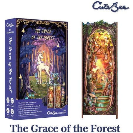 Booknook - La Foret Enchantee - Cutebee