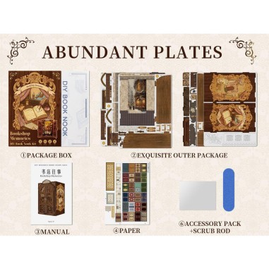 Book Nook - Souvenir d'un Libraire - 127 Pièces