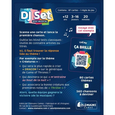 Dj Set - Olemains Games