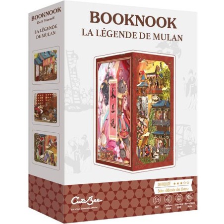 BookNook - La Légende de Mulan - Cutebee