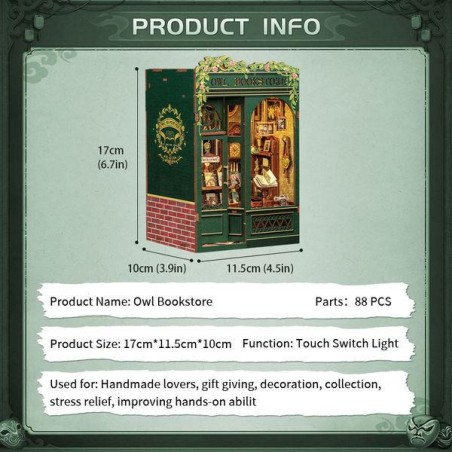 Booknook - La Librairie De La Chouette - Cutebee