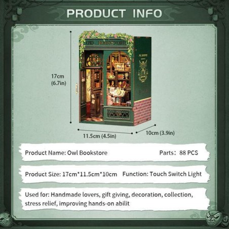 Booknook - La Librairie De La Chouette - Cutebee