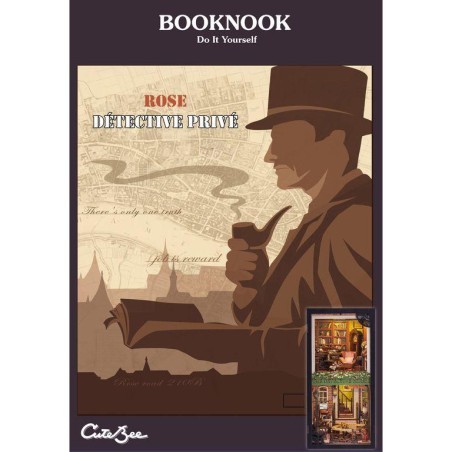 Book Nook Rose Détective Privé - Cutebee