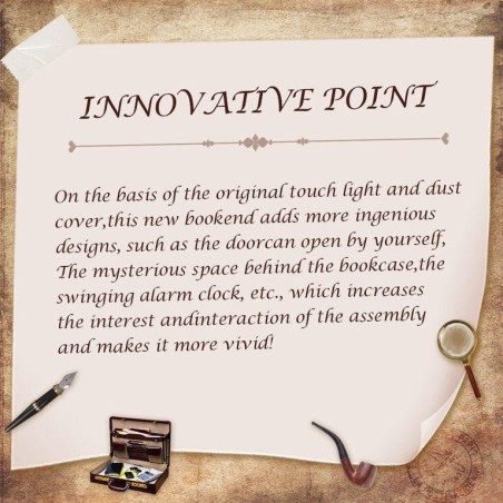 Book Nook Rose Détective Privé - Cutebee