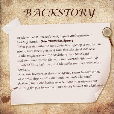 Book Nook - Rose Détective Privé - 322 Pièces