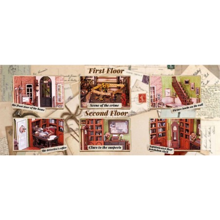 Book Nook Rose Détective Privé - Cutebee