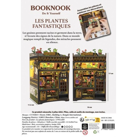 BookNook - Les Plantes Fantastiques - Cutebee