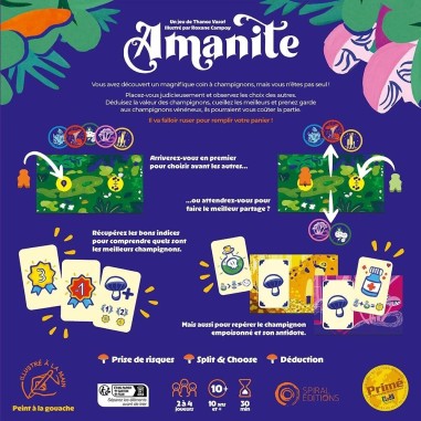 Amanite - Jeu de Société - Jeu de Cartes - Spiral Éditions - Spiral Editions