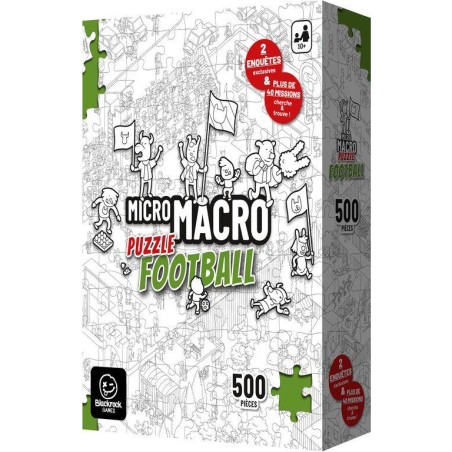 Micro Macro Puzzle 500 pcs : Football - Spielweise