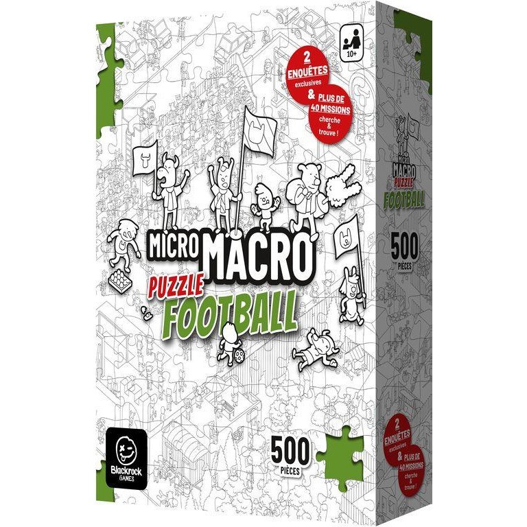 Micro Macro : Puzzle Football 500 Pièces Spielwiese