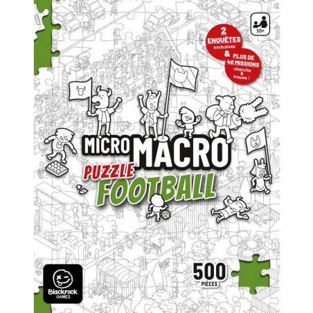 Micro Macro Puzzle 500 pcs : Football - Spielweise