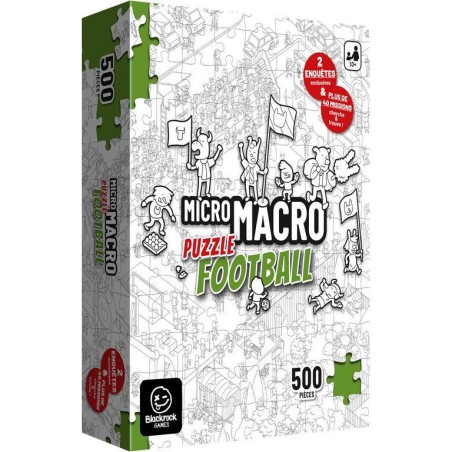 Micro Macro Puzzle 500 pcs : Football - Spielweise