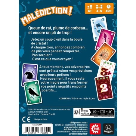 Malédiction! - Jeux de société - Game Factory