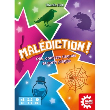 Malédiction! - Jeux de société - Game Factory