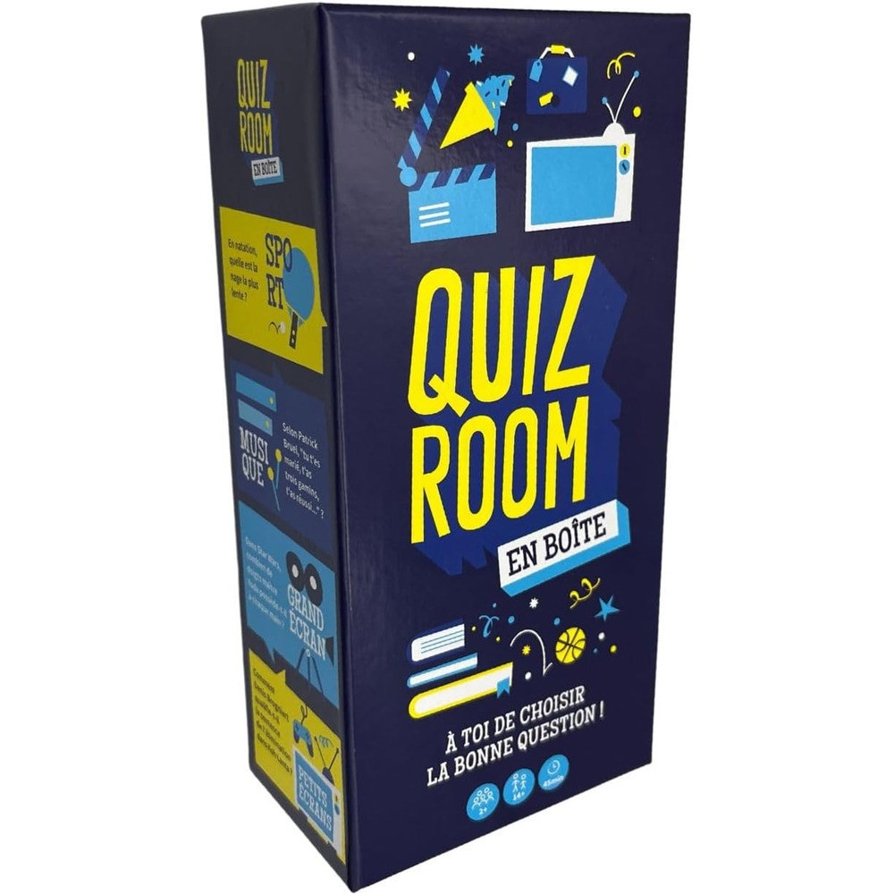 Quiz Room en Boîte Les éditions De La Paille