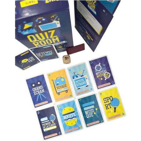 Quiz Room en Boîte - Un jeu Les Editions de la Paille - Gigamic