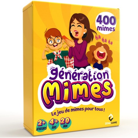 Génération Mimes - Jeux de société - Zenagame