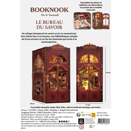 Booknook - Le Bureau du Savoir - Cutebee