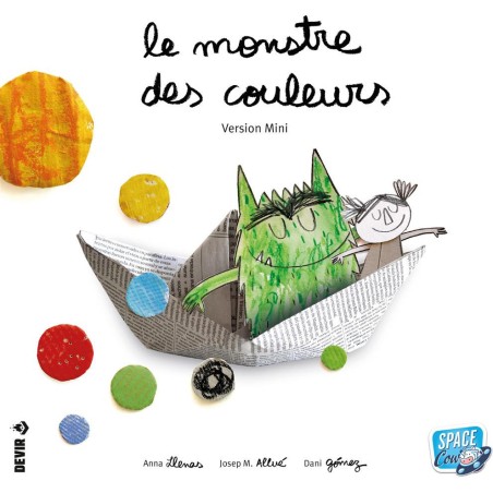 Le Monstre des couleurs - mini - Space Cow