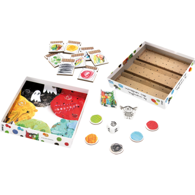 Le Monstre des couleurs - mini - Space Cow