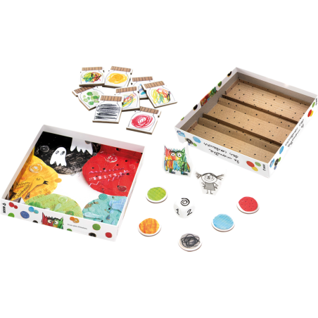 Le Monstre des couleurs - mini - Space Cow