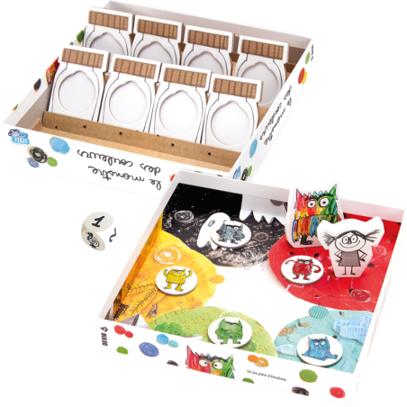 Le Monstre des couleurs - mini - Space Cow