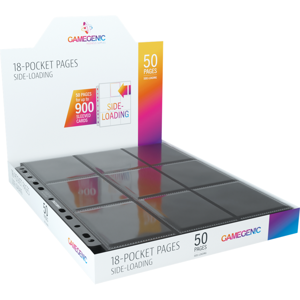 Gg : 50 Pages 18 Pocket Sideloading Black Gamegenic
