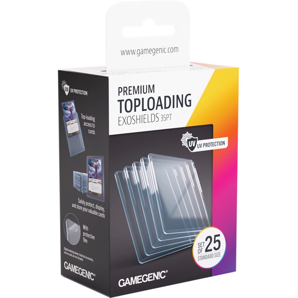 Gg: Toploader Exoshield 35pt 25 Gamegenic