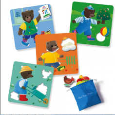 Loto encastrable Petit Ours Brun - Bayard Jeux 2