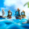 Jeu de réflexion solo : Pirates en vue ! - 80 défis - Smart Games