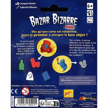 Bazar Bizarre Mini - Jeux de société - Gigamic