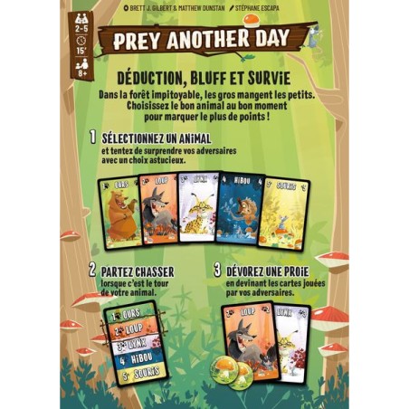 Prey Another Day - Jeu de Société - Jeu de Carte - Spielwiese