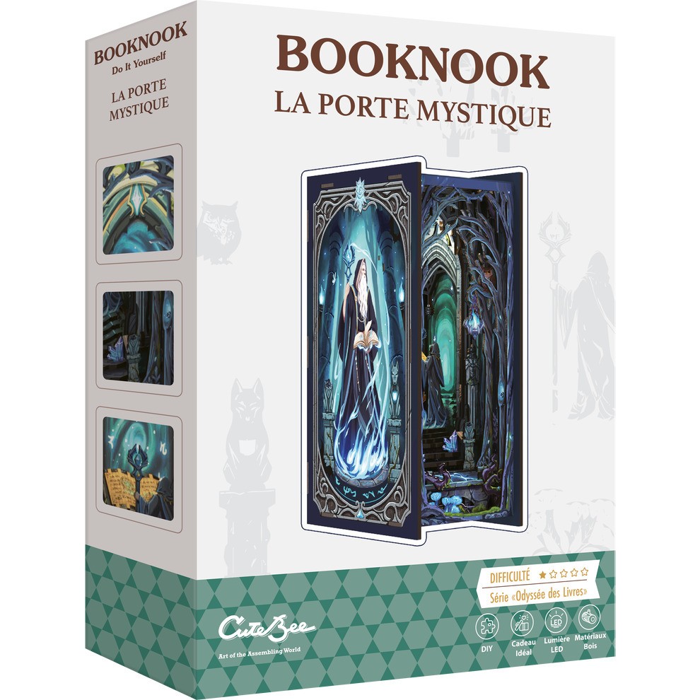 Book Nook La Porte Mystique 107 Pièces Cutebee