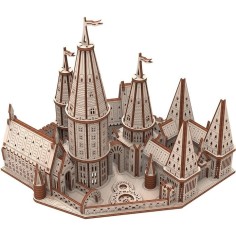 Château wizard - Maquette 3D fixe en bois - Gigamic