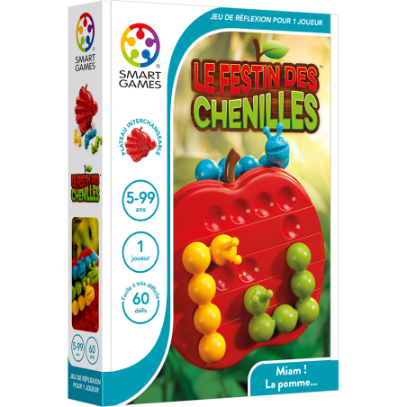 Jeu Le festin des chenilles - Jeu de logique - Smartgames